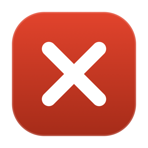 Red Button Quit app icon